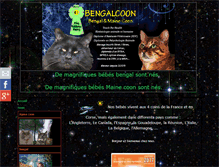 Tablet Screenshot of bengalcoon.net